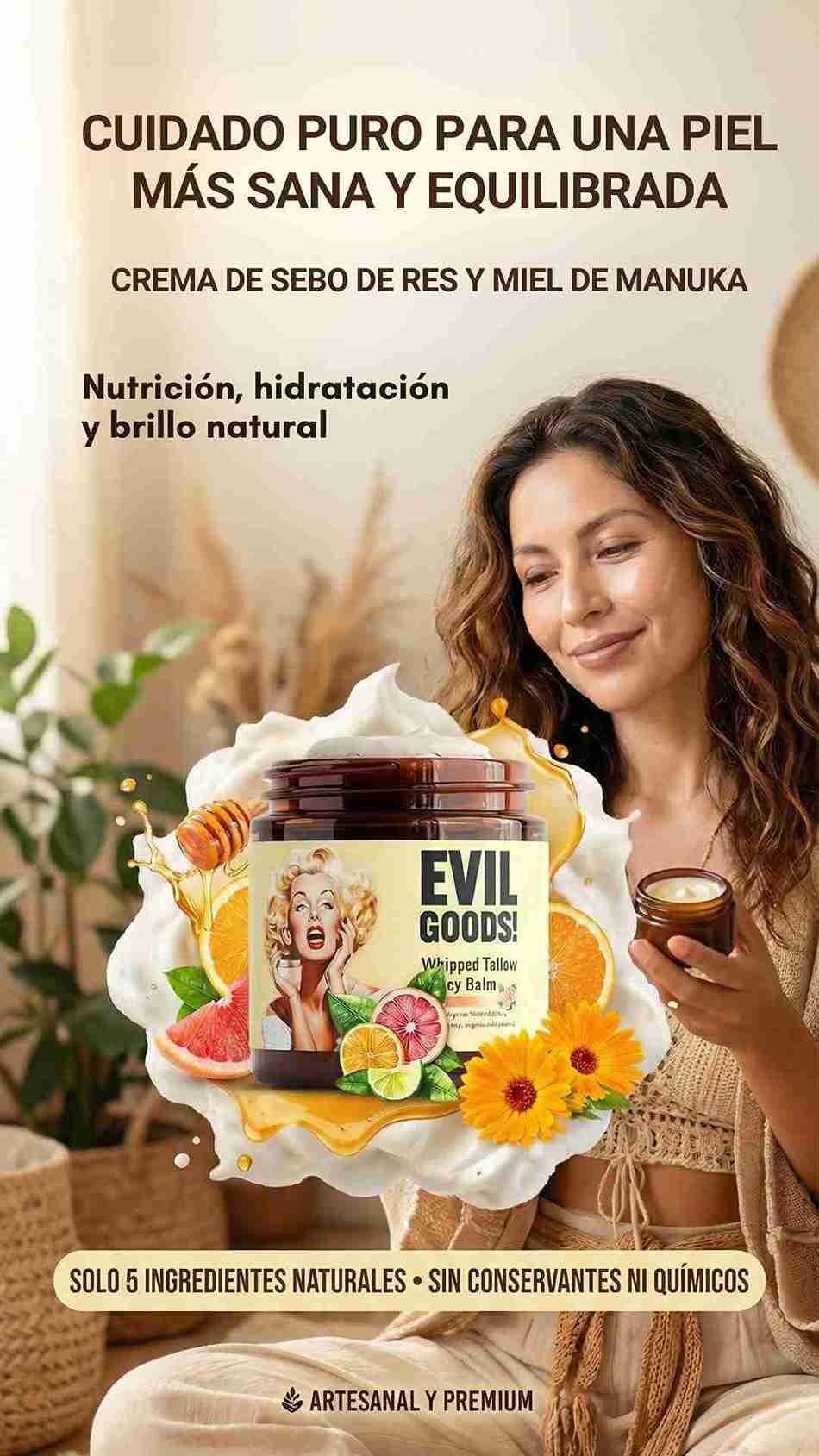 EVIL GOODS! / UNO X S/. 89.90 / DOS X S/. 119.90 / TRES X S/. 149.90
