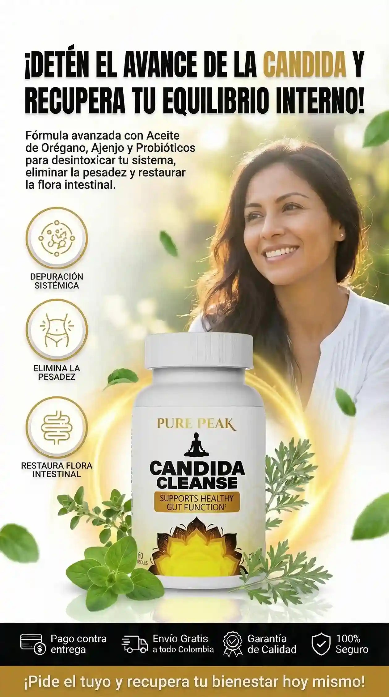 CANDIDA CLEANSE | TRES X S/. 99.90