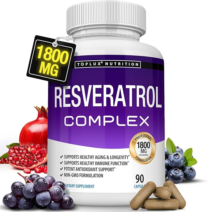 RESVERATROL TOPLUX 1 x S/. 89