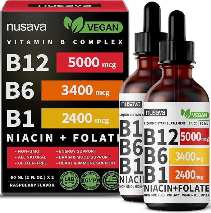 VITAMINA B12 COMPLEX NUSAVA (CANSANCIO)